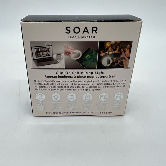 Soar Clip on Selfie Ring Light - Picture 3 of 8